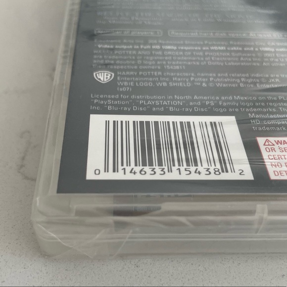 Harry Potter and the Order of the Phoenix for PlayStation 3 - SEALED - Picture 11 of 11
